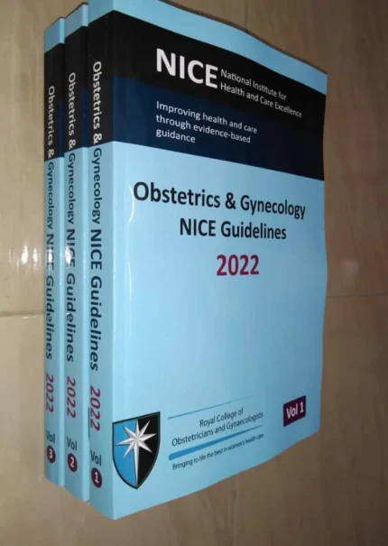 OBSTETRICS & GYNECOLOGY NICE GUIDELINES 3 volume set