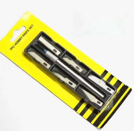 7Pc Hobby Precision Knife Set