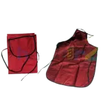 Apron Plastic for Adults 33L 24W Maroon