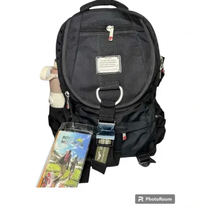 Royal Mountain Backpack - Jet Black