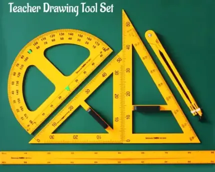 Teaching Ruler Set XMB - 001 5Pcs