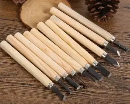 Wood Carving Knife Set 10Pcs