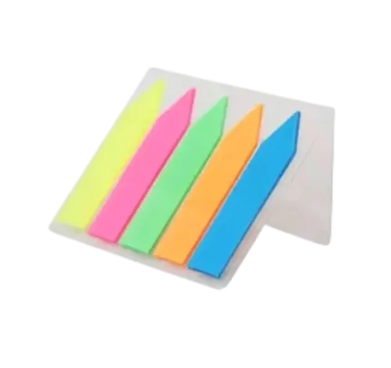 Arrow Flag Sticky Notes 300 Plastic Sheets 7.5 Cm x 5 Cm