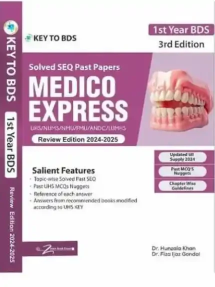 KEY TO BDS 1ST YEAR 3RD EDITION MEDICO EXPRESS