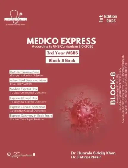 Medico Express Block-8 Book 3rd Year MBBS