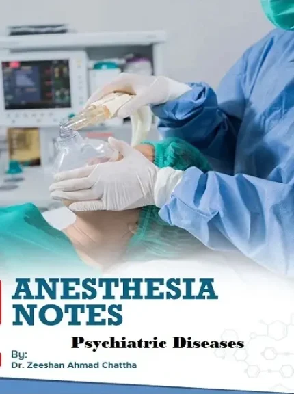 Anesthesia Notes Psychiatric Diseases