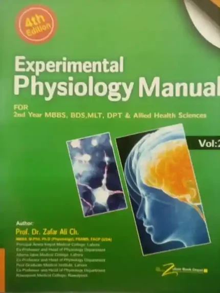 Experimental Physiology Manual Vol 2 4th Edition For 2nd Year MBBS