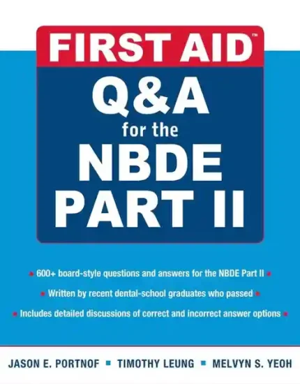 FIRST AID Q&A for the NBDE PART II