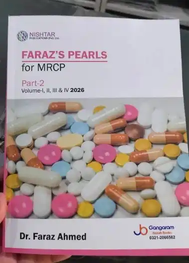 Faraz’s Pearls For MRCP Part 2 4-Volume Set 2026 Edition