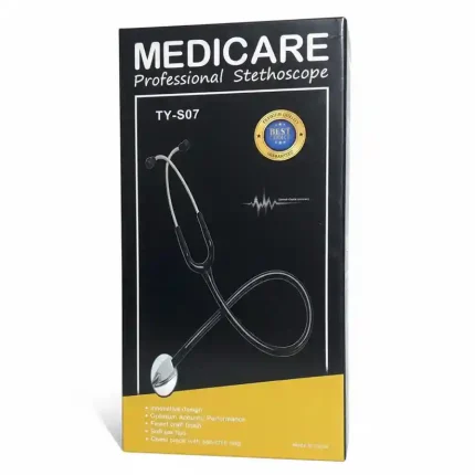 Medicare Professional Stethoscope Black Color Tube TY S07 1