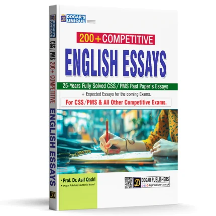 Cover Image for 200+ Competitive English Essays + 25-Years Fully Solved CSSPMS Past Paper's Essays