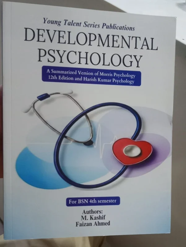 Cover Image for Developmental Psychology For BSN 4th Semester 1st Edition 2026