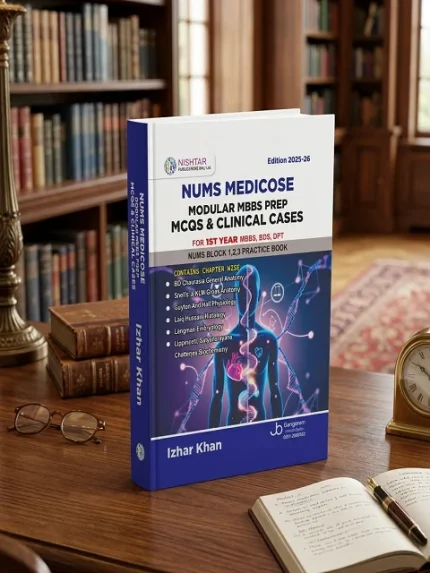 Cover image of NUMS Medicose Modular MBBS Prep 2025-26 Edition