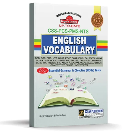 Cover image for Up To Date English Vocabulary Book By Dogar Publishers