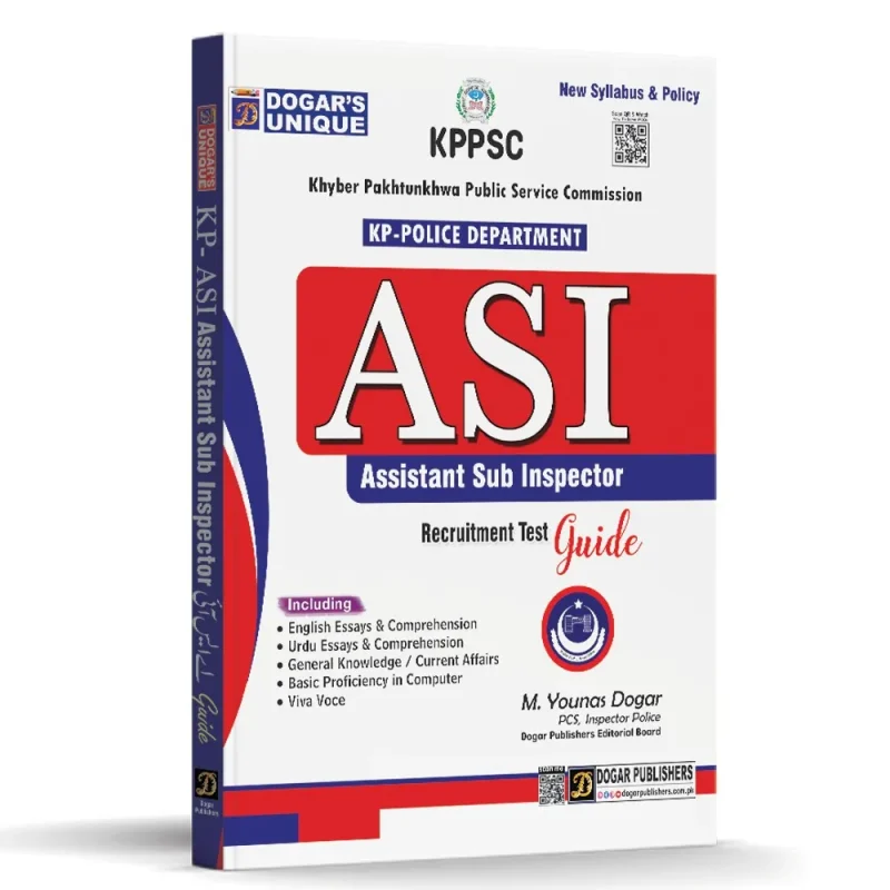 Cover Image for KPPSC ASI Assistant Sub-Inspector Test Guide (KPK Public Service Commission)