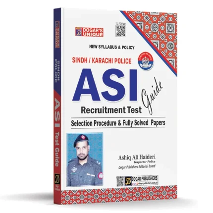 Cover Image for SindhKarachi ASI Recruitment Test Guide By Dogar Publishers