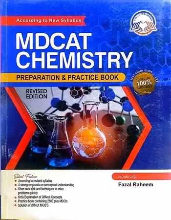 Cover image for Buy the 2026 Zayan MDCAT Chemistry Prep and Practice Book by Fazal Raheem. Complete MDCAT chemistry preparation guide available in Pakistan.