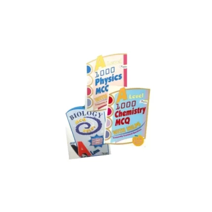 Cover Image for A Level 1000 MCQs with Helps Redspot – 3 Book Bundle