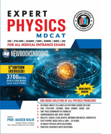 Cover Image for Expert Physics – MDCAT (5th Edition Revised) by Prof. Haseeb Malik
