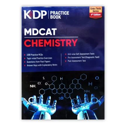 Cover Image for KIPS KDP Entry Test MDCAT Chemistry Practice Book 4th Edition