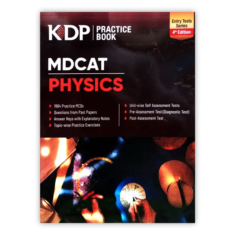 Cover image for KIPS KDP Entry Test MDCAT Physics Practice Book 4th Edition
