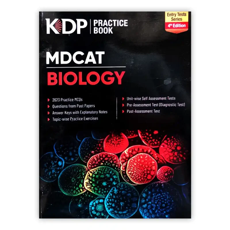 Cover Image for KIPS KDP MDCAT Biology Practice Book 4th Edition