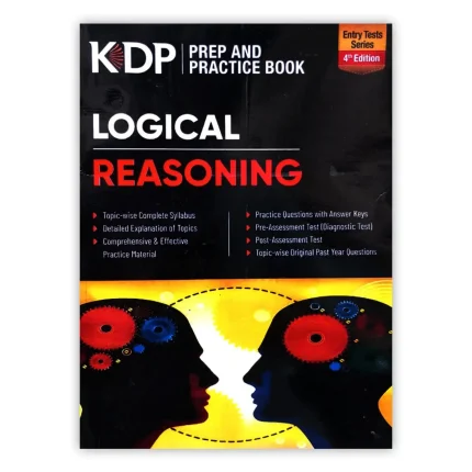 Cover Image for KIPS KDP MDCAT Logical Reasoning Prep & Practice Book 4th Edition