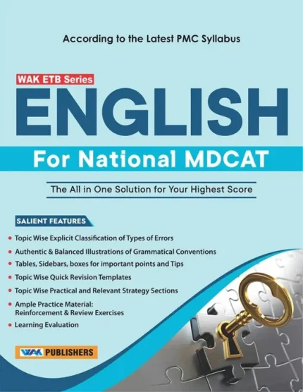 Cover Image for WAK ETB Series English For MDCAT