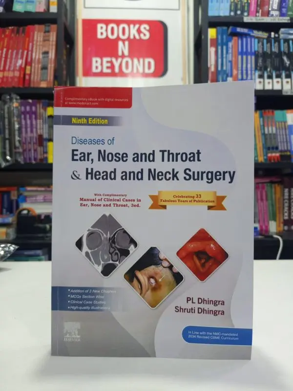 Diseases of Ear, Nose and Throat & Head and Neck Surgery 9th Edition 2026-27