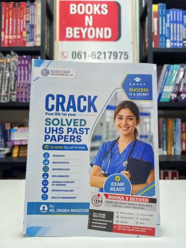 CRACK Post RN 1st Year UHS Solved Papers 2026-27 Edition