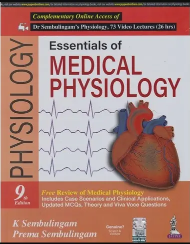 Essentials of Medical Physiology 9th Edition