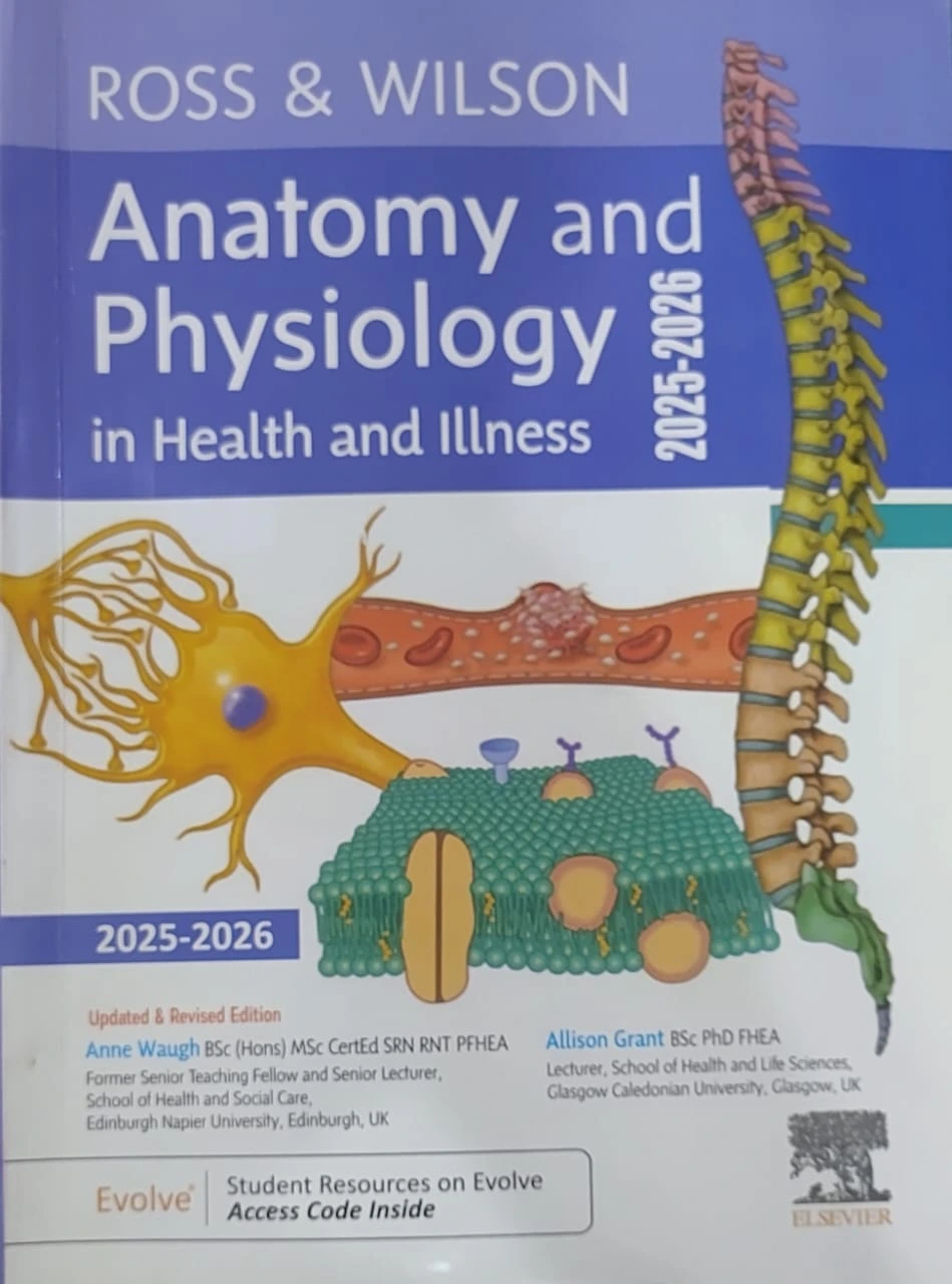 Ross and Wilson Anatomy and Physiology in Health and Illness 2025-26 Edition