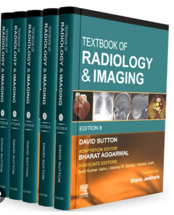 Textbook of Radiology and Imaging by David Sutton 6 volume set 8th Edition