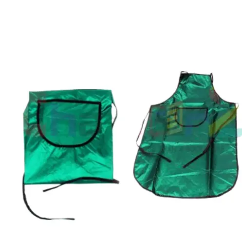 Apron Plastic for Adults 33L 24W Green