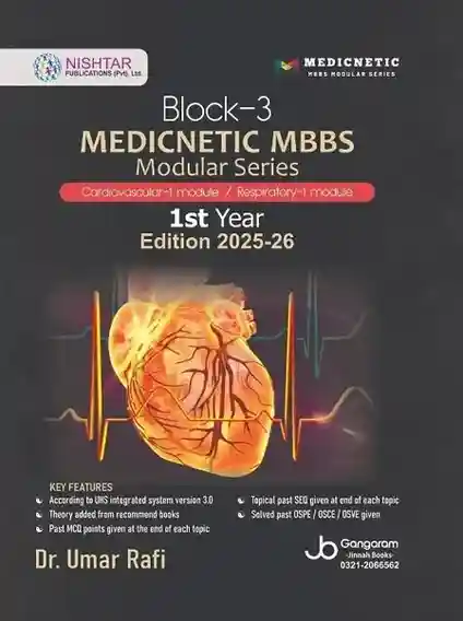 Block-3 MEDICNETIC MBBS Modular Series 1st Year Edition 2025-26