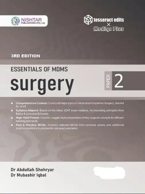 Essentials of MDMS Surgery Paper 2 New 3rd Edition