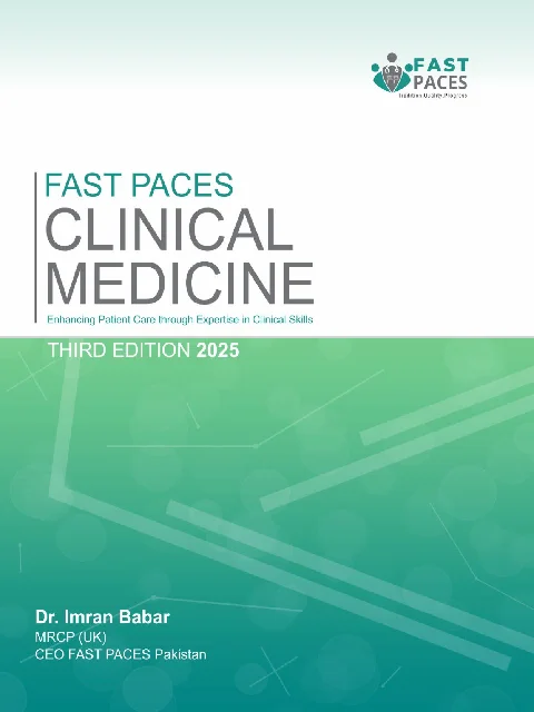 Cover Image for FAST PACES CLINICAL MEDICINE By Dr MUHAMMAD IMRAN BABAR MRCP