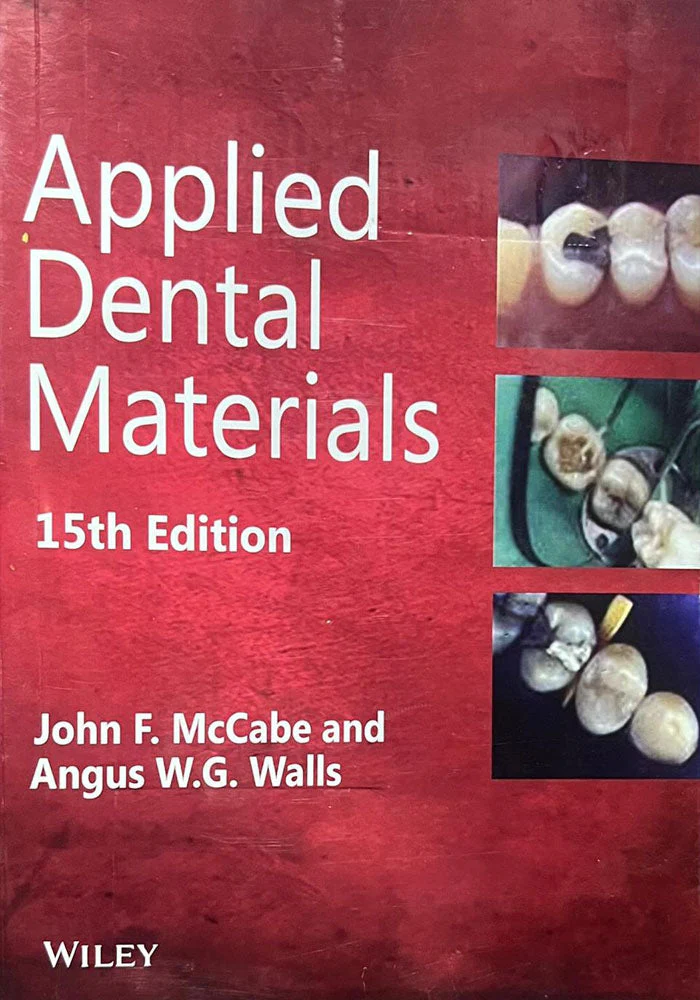 Cover Image for Mccabe Applied Dental Materials Latest 15th Edition