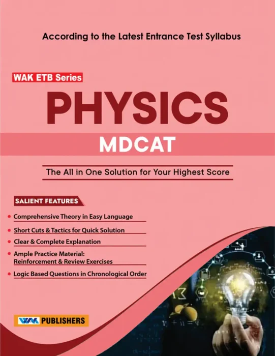 Cover image for WAK ETB Series Physics For MDCAT For PMC